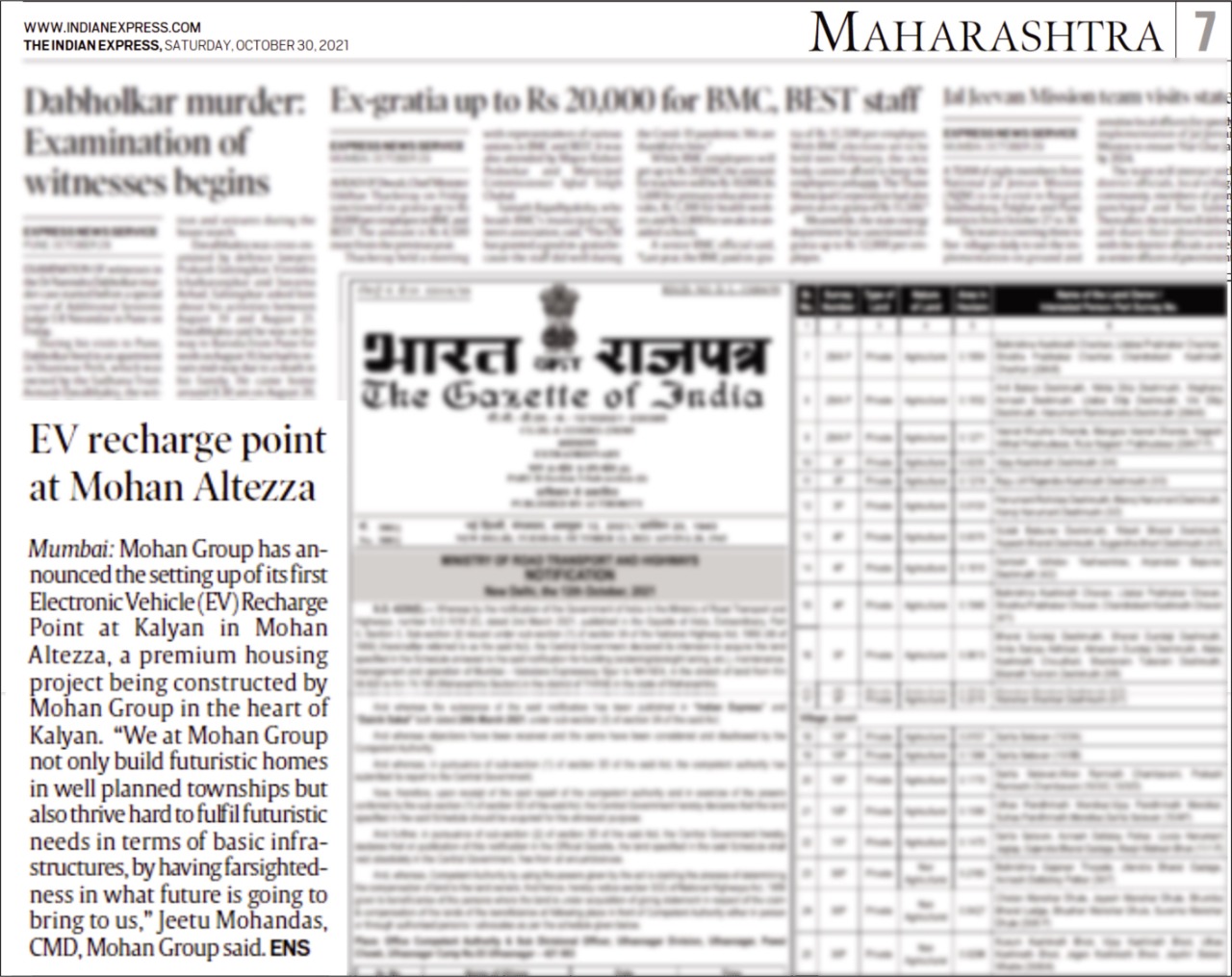 Indian Express Newspaper