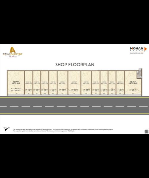 Mohan Alcoves Layout & Floor Plans