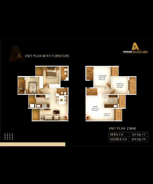 Mohan Alcoves Layout & Floor Plans