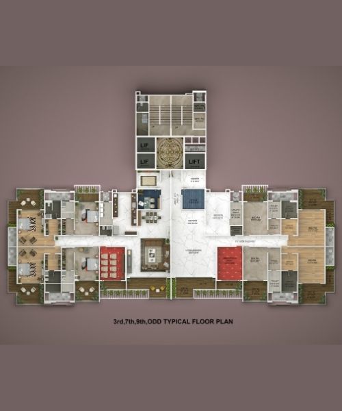 Mohan Tribeca Layout & Floor Plans