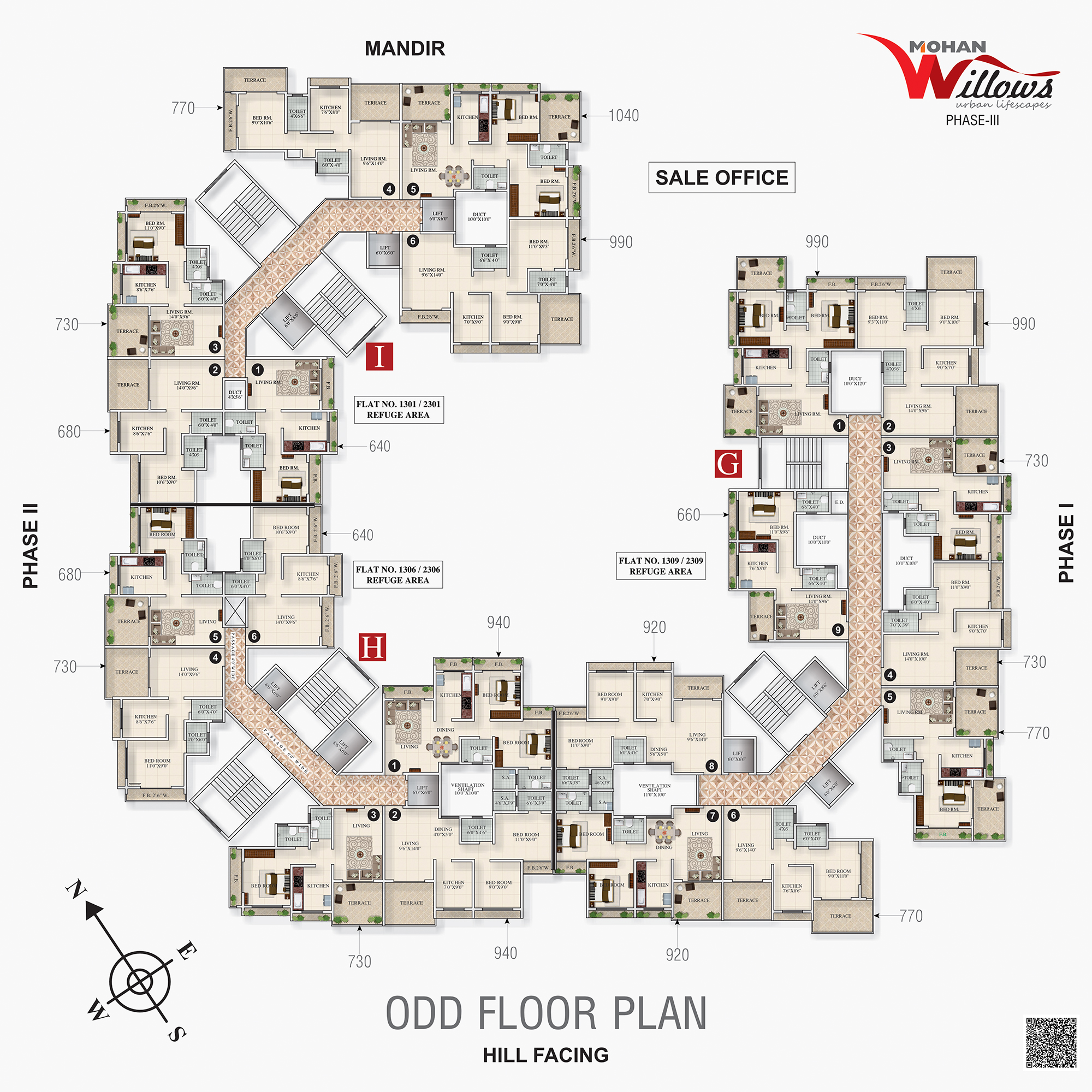 Mohan Willows Layout & Floor Plans
